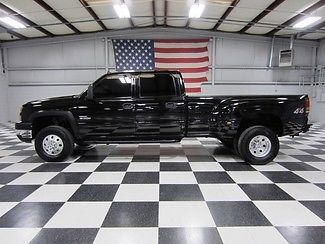 Crew cab duramax diesel allison leather htd financing 2 owner extras loaded nice