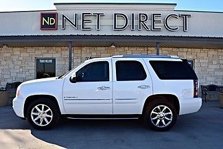 07 white htd leather camera dvd 3rd row carfax 1 owner net direct auto texas