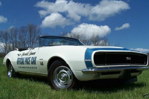 1967 camaro &#034;pacesetter&#034; ss/rs convertible - frame off resto. 396 c.i. - rare!
