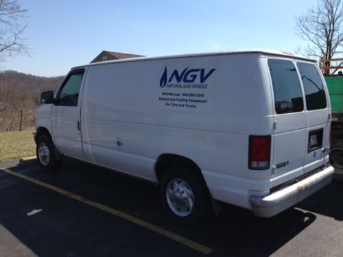 2000 ford e-250 cngeconoline  extended cargo van 2door 5.4l cng only no reserve