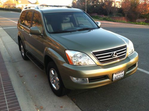 2008 lexus gx470 4wd fully loaded private seller rare color