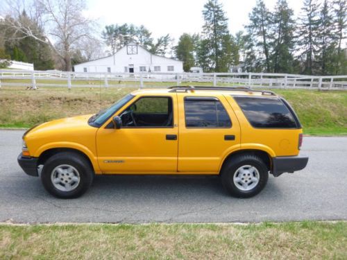 2000 chevrolet blazer 4dr 4x4 one owner (state of md) no reserve
