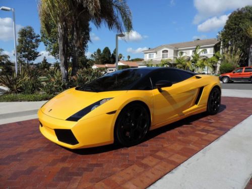 2004 lamborghini gallardo e-gear, low miles, custom look, recently serviced,fast