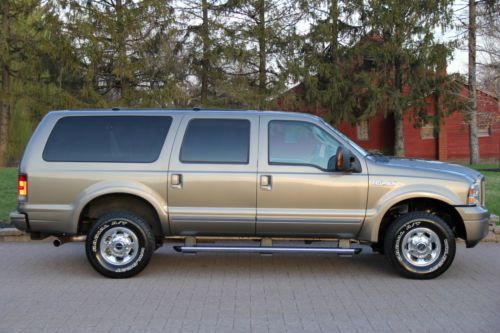 2005 ford excursion limited turbo diesel 39k actual mile 1-owner 4x4 no reserve