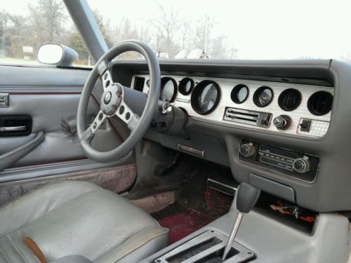 1979 pontiac trans am barn find driver t tops 6.6 litre dual gate shifter ws6 79