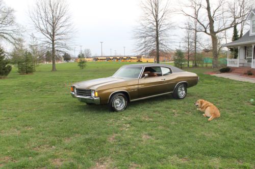 1972 chevrolet chevelle malibu hardtop 2-door 5.7l