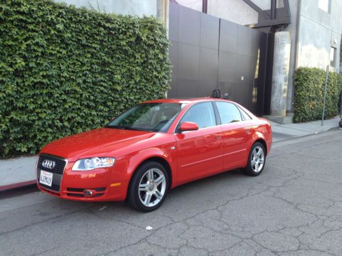 2006 audi a4 car - red hot color - beautiful condition