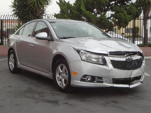 2013 chevrolet cruze lt damaged salvage fixer priced to sell export welcome!!