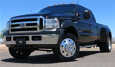 No reserve 2006 ford f450 xlt diesel crew low mile dually like new 1 owner!!!!!!