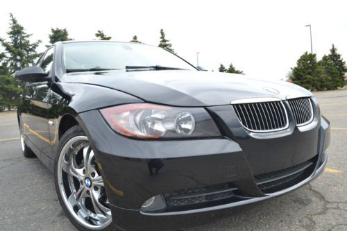 2006 bmw 325i sport/clean title/low mileage/4-door/sunroof/leather