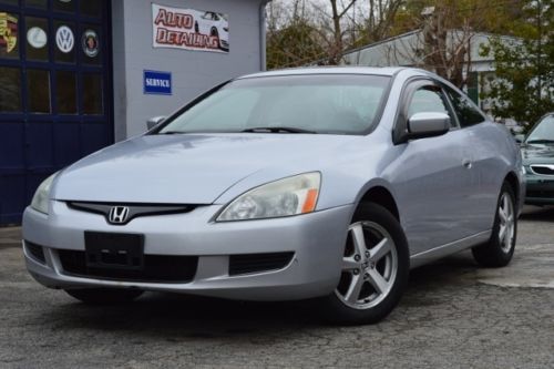 1 owner 2004 honda accord coupe 2 door automatic sunroof cloth am/fm cd player