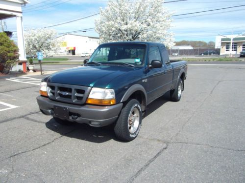 1998 ford ranger xlt extended cab pickup 2-door 3.0l 5spd 4x4