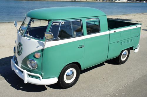 Most Reliable Truck Ever >> Buy used 1966 VW DOUBLE CAB RESTORED TRANSPORTER ... Most Reliable Truck Ever >> Buy used 1966 VW DOUBLE CAB RESTORED TRANSPORTER ...