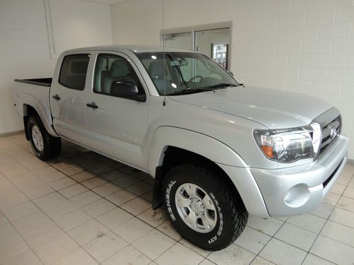 2009 tacoma double cab 4x4 6-speed trd off-road 1-owner toyota certified video