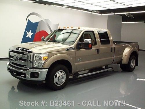 2011 ford f-350 crew diesel dually longbed rear cam 70k texas direct auto