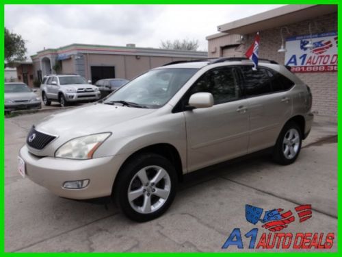 Lexus rx clean title leater seat sunroof power low miles suv finance ac stereo
