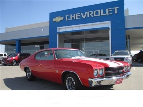 Buy Used 1970 Chevy Chevelle Ss 396 Red White Stripes White