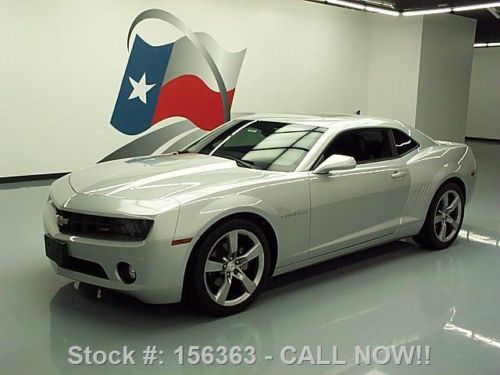 2011 chevy camaro rs pkg sunroof htd leather hud 32k mi texas direct auto