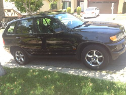 Buy Used 2002 Bmw X5 3 0i Black Exterior Black Leather
