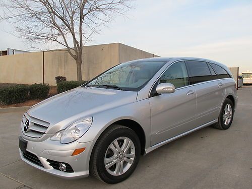 2008 mercedes r350 r 350 4 matic navigation low miles low reserve 08 wow !!