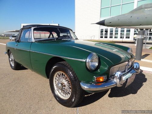 1965 mg mgb roadster classic / performance built 4-cylinder / roll bar / video