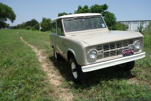 1967 ford bronco 200 inline-6 classic 4x4 with hardtop - maintained - video