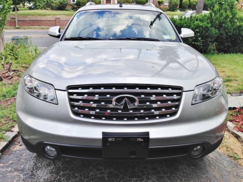 2004 infiniti fx45 fully loaded low 34k miles clean title and carfax no reserve!