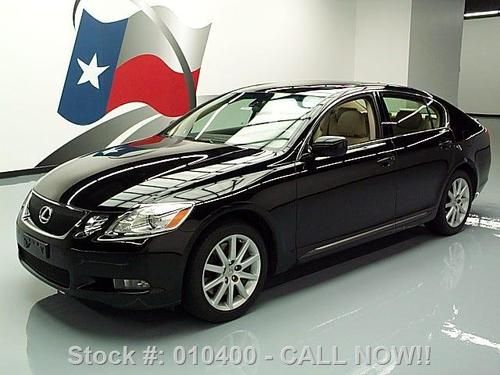 2007 lexus gs350 awd leather sunroof nav rear cam 62k texas direct auto