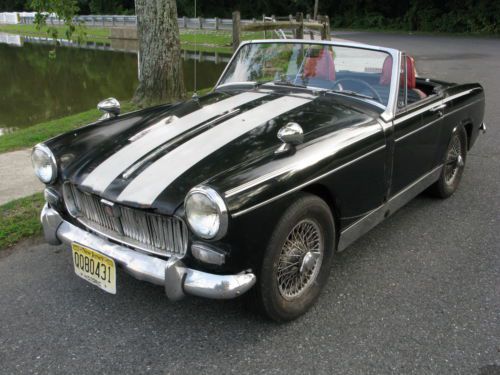 1965 mg midget mkii - convertible - no reserve - runs &amp; drives great!!!