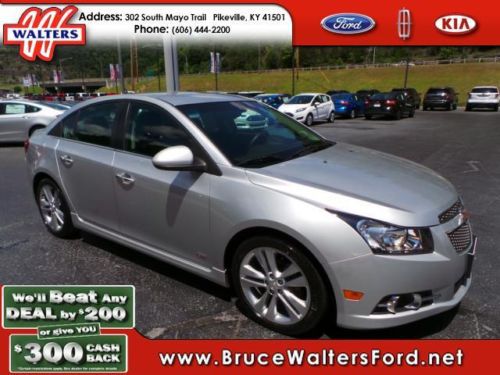 Silver sedan black leather low miles power seats air cruise mp3 ipod stereo gas
