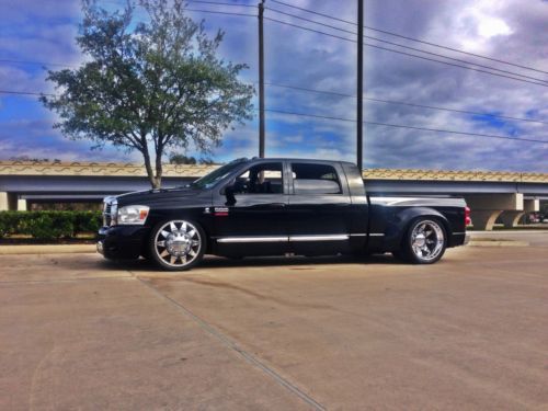 07 dodge dually bagged on 24s custom truck