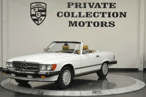 1988 mercedes-benz 560sl low miles great condition