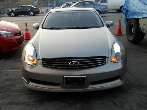 Infinity g35 sport coupe,silver/gray,fully loaded,excellent condition,black lthr