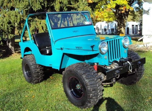 1947 willys cj2a jeep - frame off restoration mint condition