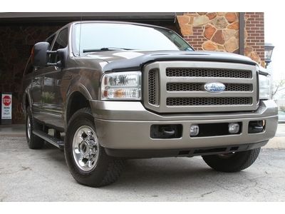 2005 ford excursion diesel 4x4 limited -  low miles
