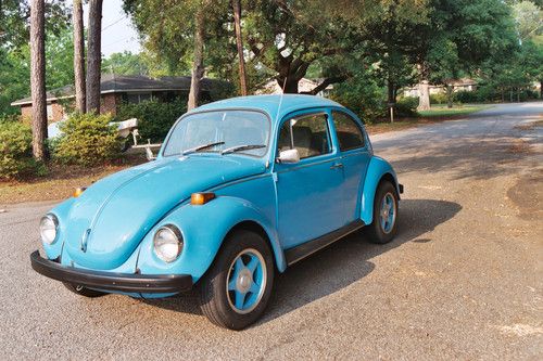 1972 volkswagen super beetle base 1.6l