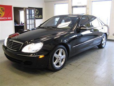 2004 mercedes-benz s500**only 61k* fac-navigation heated lthr bose wood $17,995