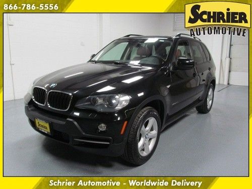 2009 bmw x5 3.0l 6 cyl all wheel drive black panoramic roof luggage rack 1 owner