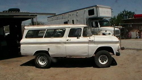 1962 chevrolet suburban 4x4 1/2 ton factory a/c