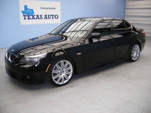 We finance!!!  2008 bmw 550i sport auto roof nav comfort access 19 rim xenon sat