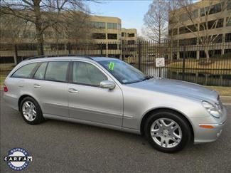 04 silver e 320 leather sunroof awd all wheel drive clean carfax only 98k miles