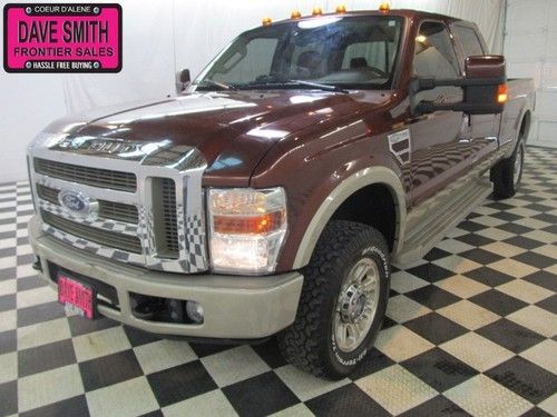 2008 crew cab long box diesel heated leather navigation tint tow hitch