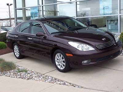 2002 lexus es300 sdn sunroof leather memory seats climate control autodim mirror