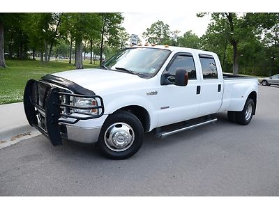 2006 ford f350 dually diesel xlt 2wd low miles one-owner clean carfax
