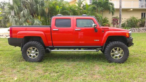 2009 hummer h3t alpha rancho lift kit &amp; nitto mud grabber tires