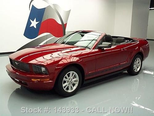 2008 ford mustang deluxe convertible automatic only 51k texas direct auto