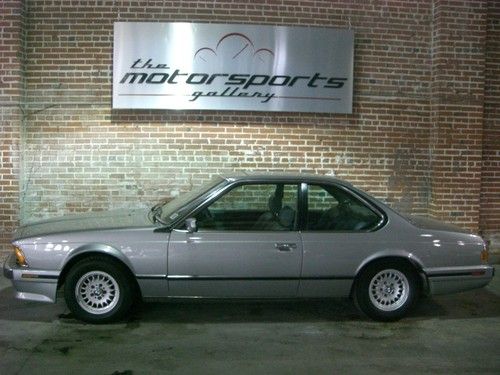 1988 bmw 635csi, one owner, well maintained