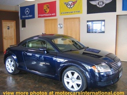 2006 audi tt 1.8l auto 2 dr heated leather bose clean cd xenon history 03 04 05