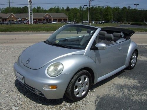 2003 vw beetle gls convertible low miles! great economy!
