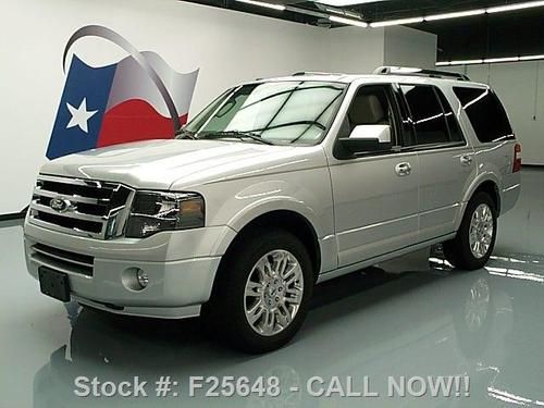 2011 ford expedition ltd sunroof nav dual dvd 20's 56k texas direct auto